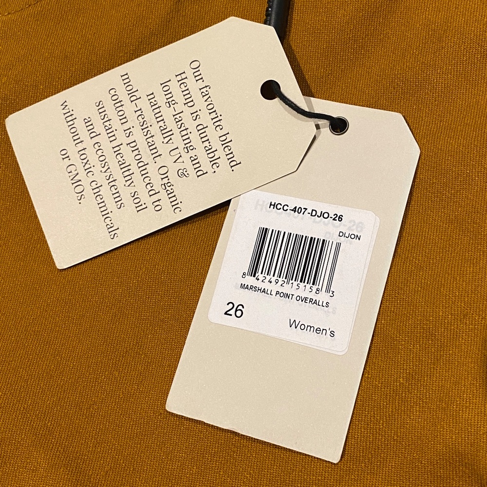 Roamers Brand Marshall Point Overalls in Dijon (Size 26) - Picture 6 of 6